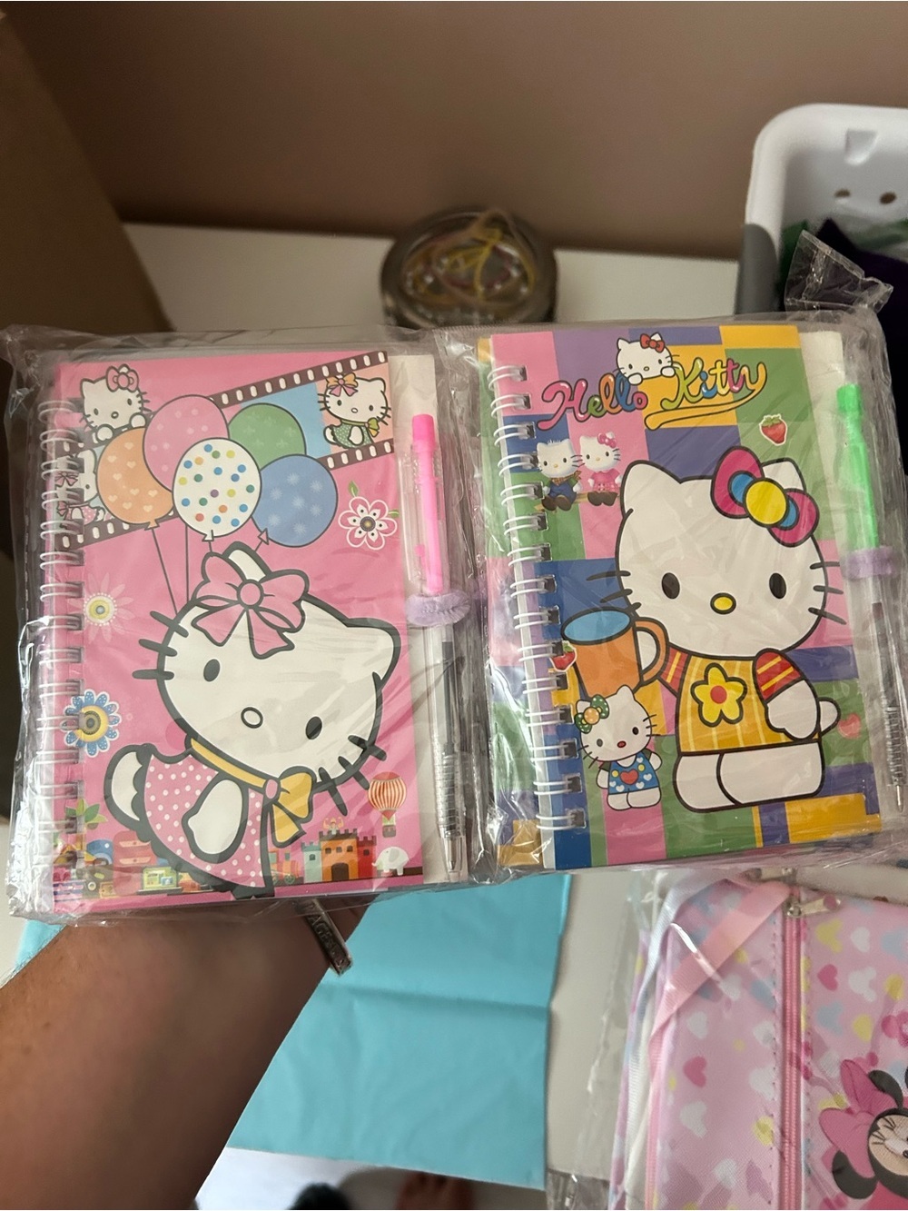 4/$100 Hello Kitty Colorful Twin Spiral Notebooks - set of 12